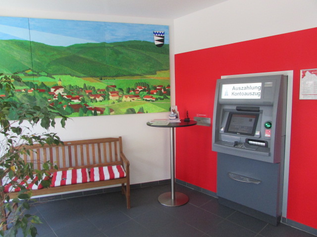 Geldausgabeautomat bleibt