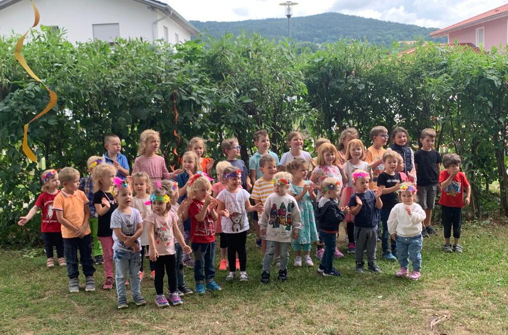 Kinderhaus feiert ein tolles Sommerfest