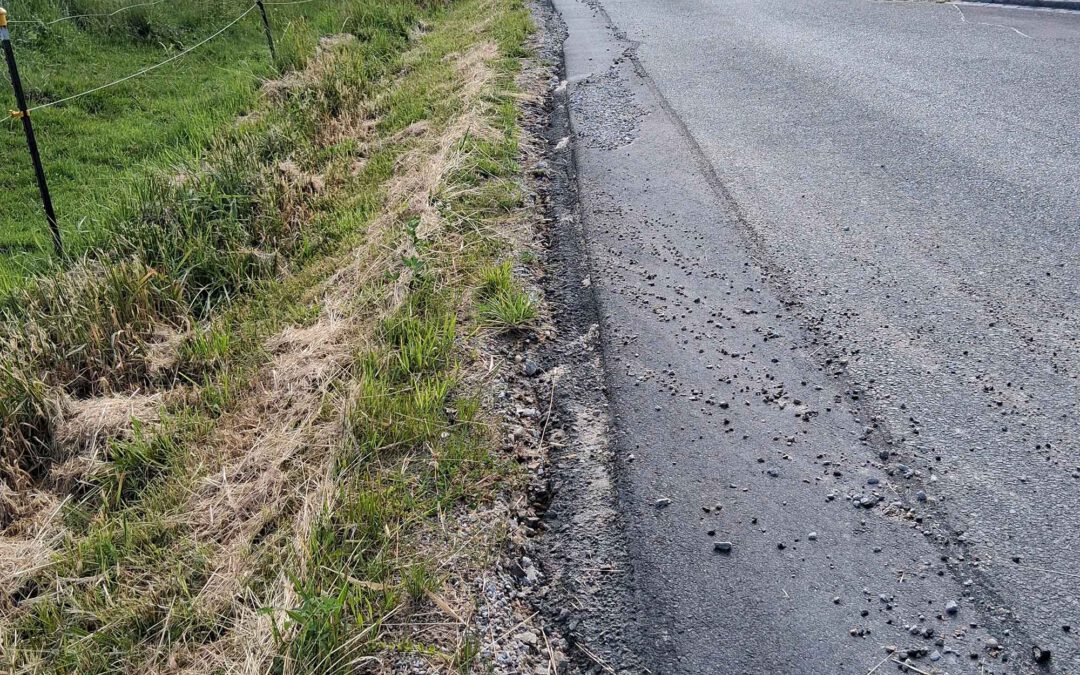 Unwetter setzen Straßen zu