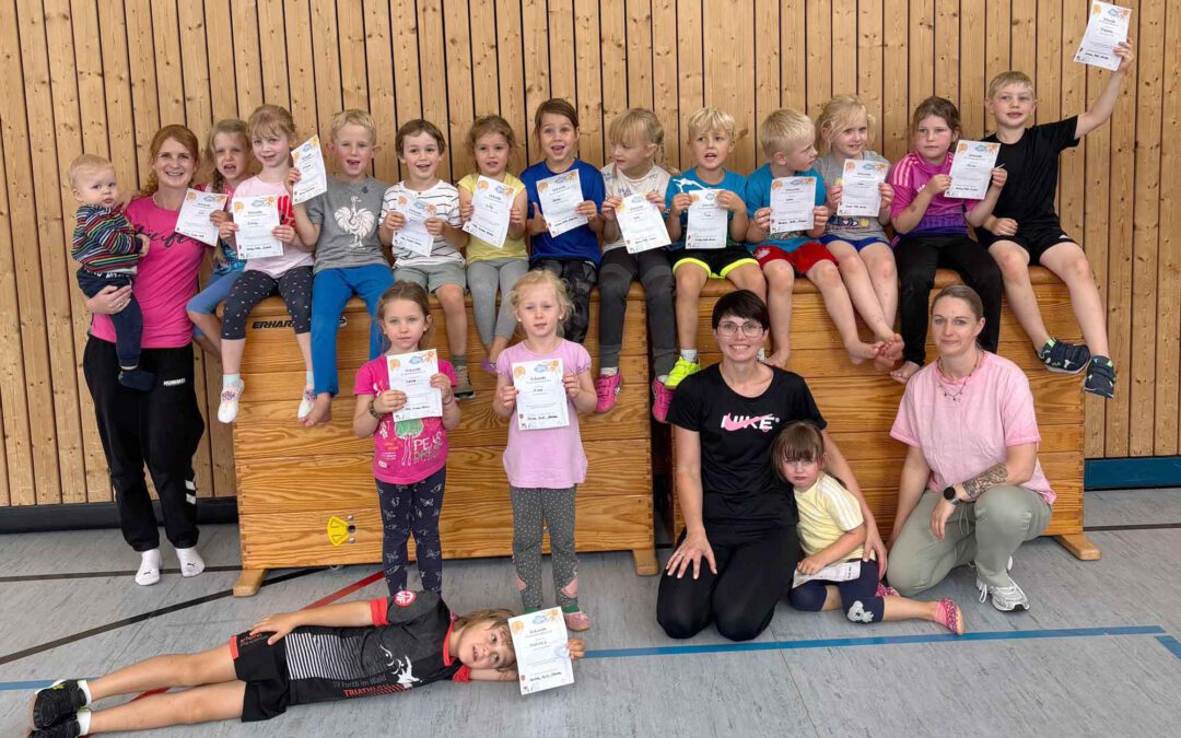 Fröhlicher Ferienstart bei den Sportkids