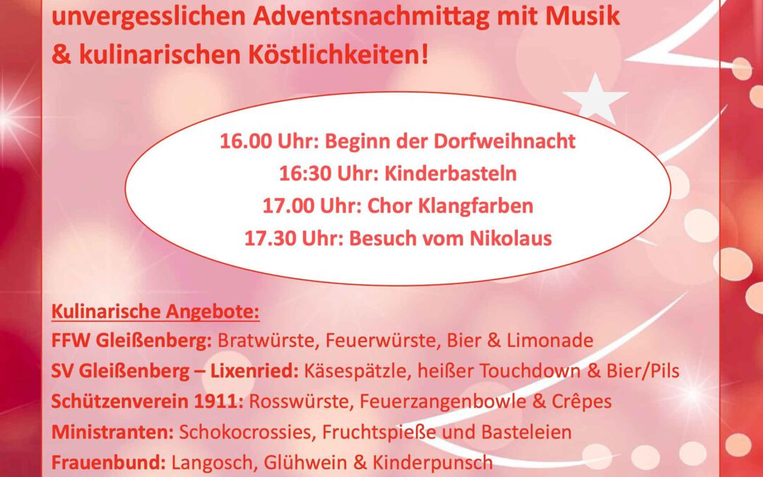 Weihnachtsstimmung im ‚Bayerischen Meran‘