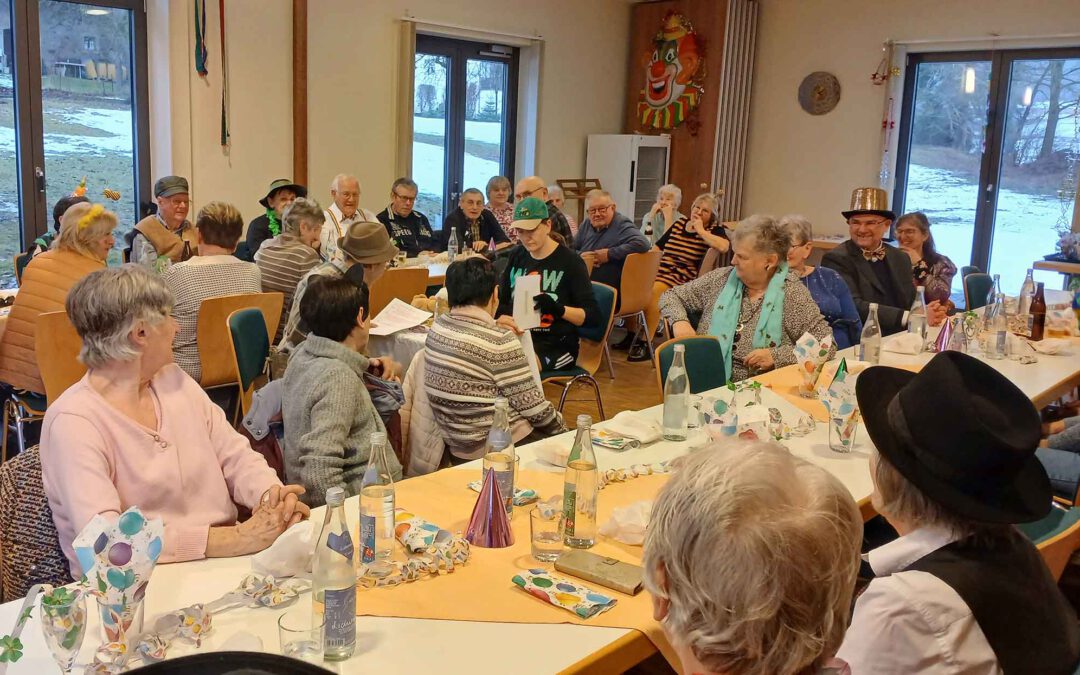 Heitere Einlagen beim Seniorentreffen