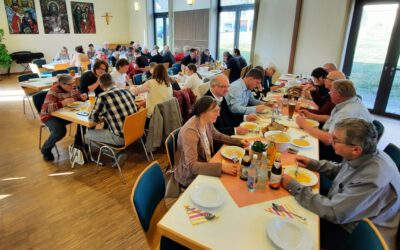 Fastensuppenessen der Pfarrei