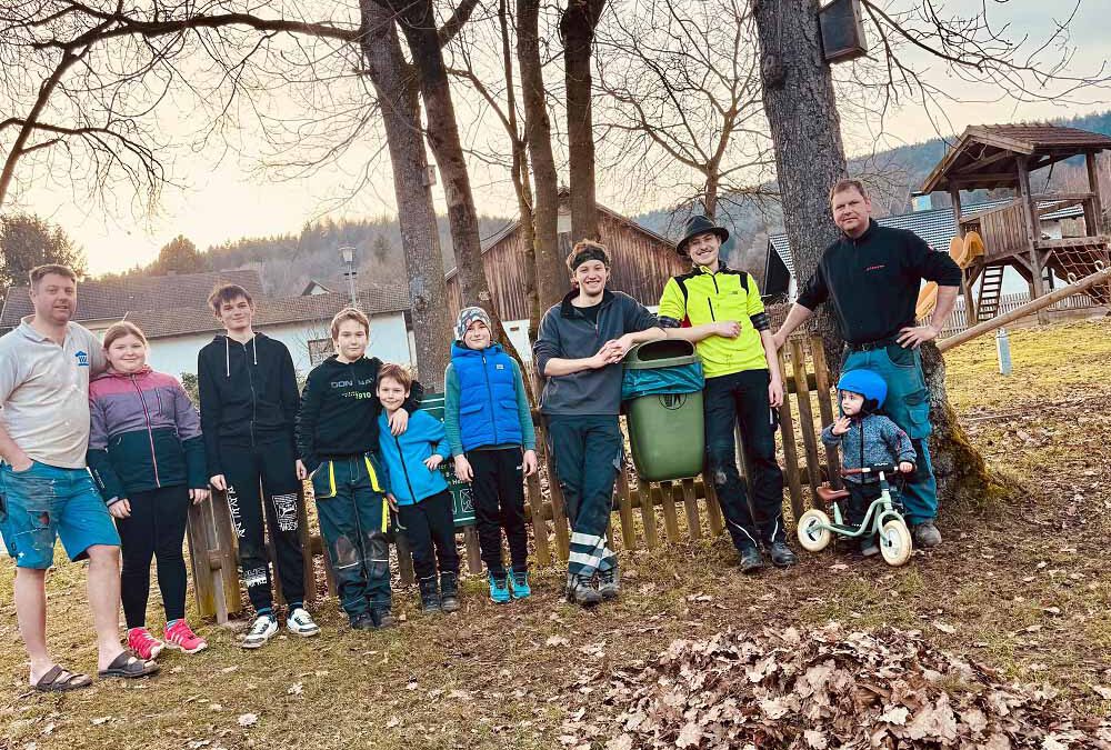 Nachwuchs legt Hand an