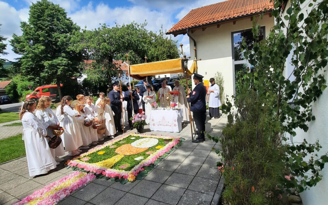 Fronleichnam in der Pfarrei Gleißenberg