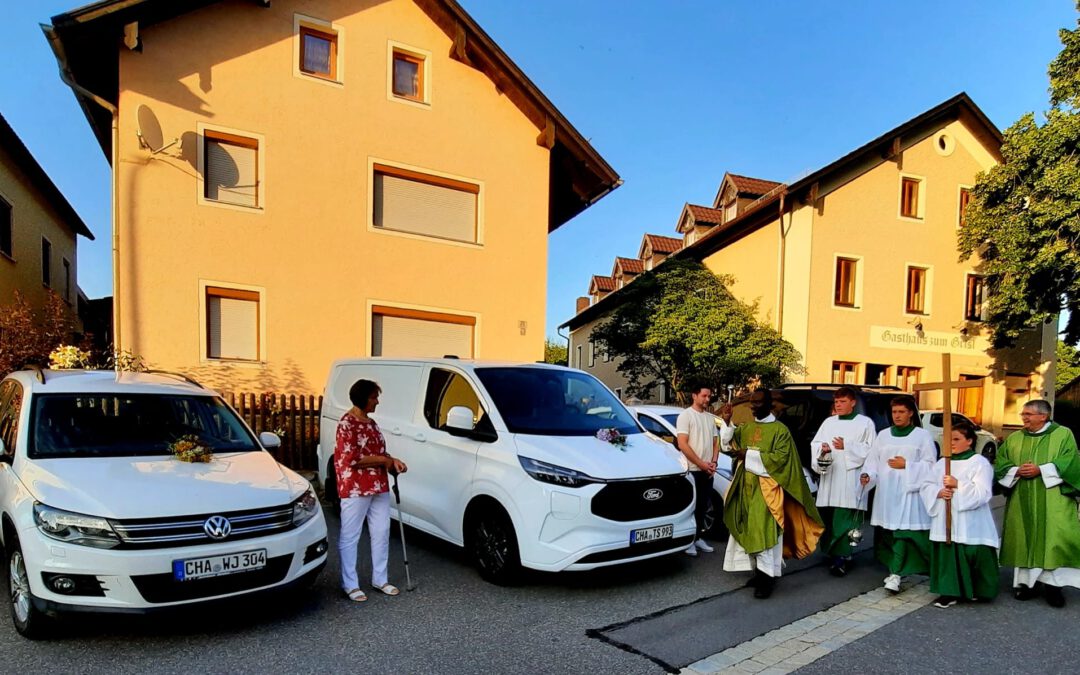 Reisesegen gespendet