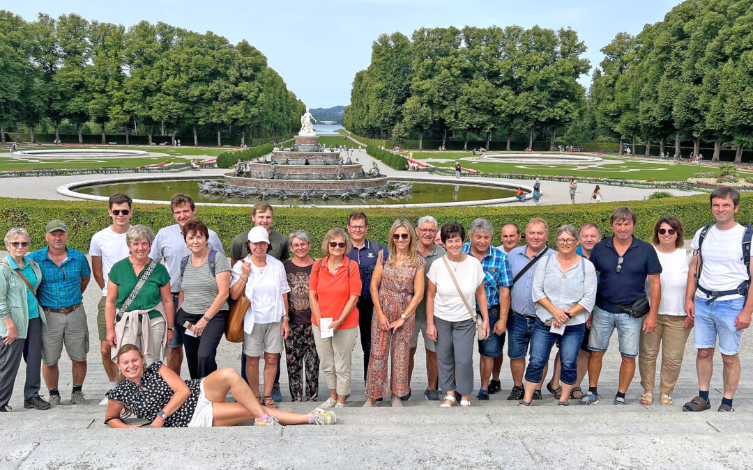 Kommunale Reisetruppe unterwegs am Chiemsee