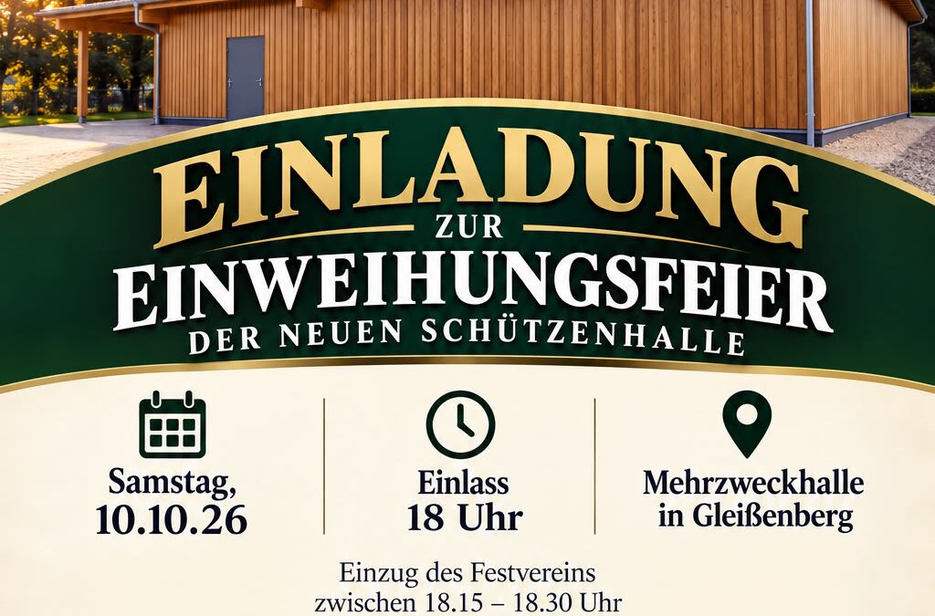Schießsporthalle erhält Segen