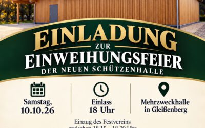 Schießsporthalle erhält Segen